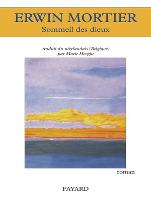 cover image of Sommeil des dieux